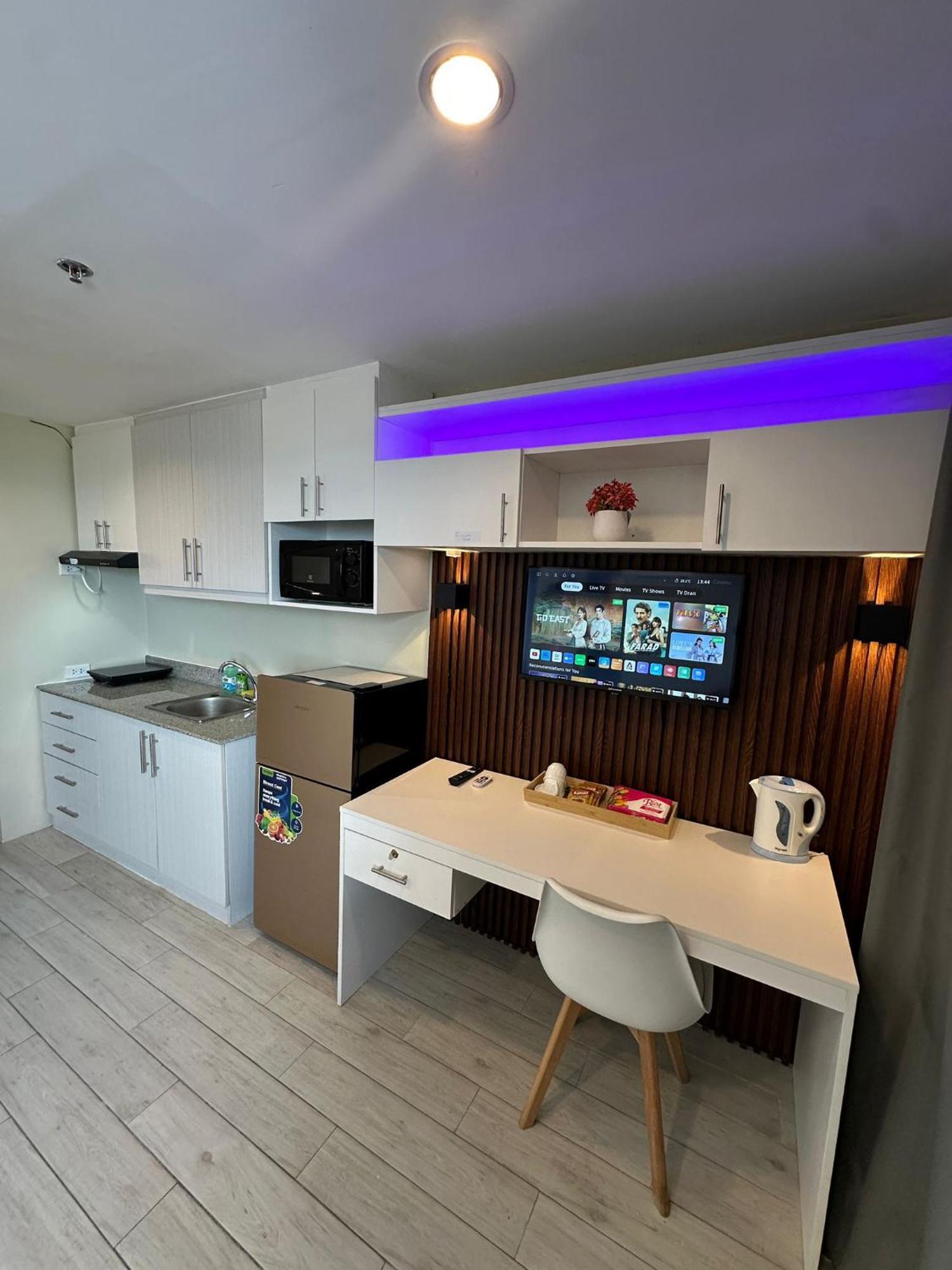 Modern & Comfy Studio - Steps From Ayala Mall, Cebu City Kültér fotó