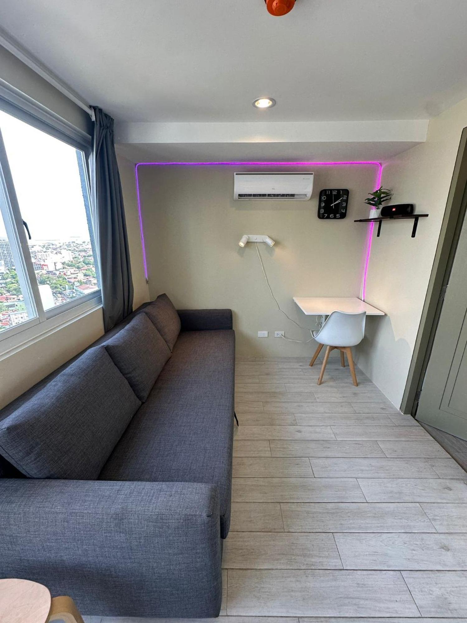Modern & Comfy Studio - Steps From Ayala Mall, Cebu City Kültér fotó