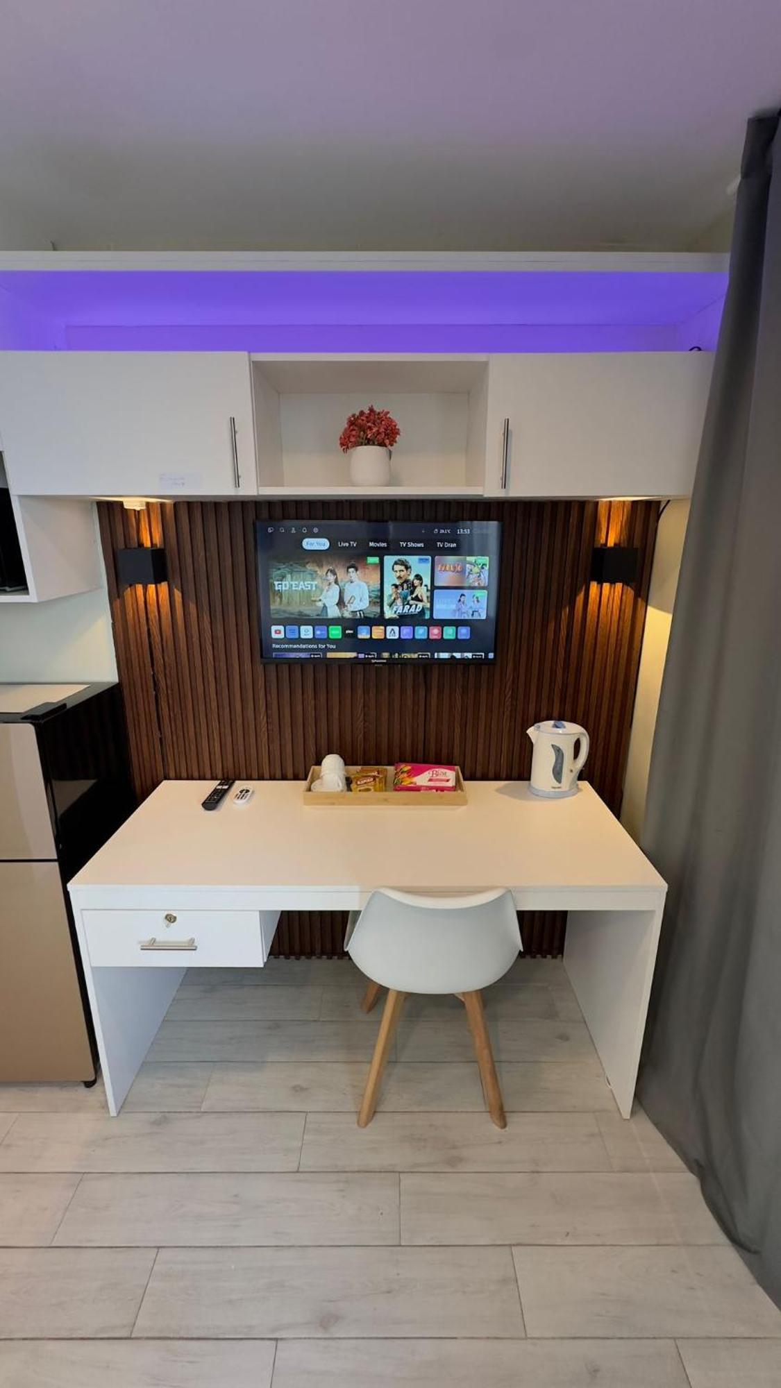 Modern & Comfy Studio - Steps From Ayala Mall, Cebu City Kültér fotó